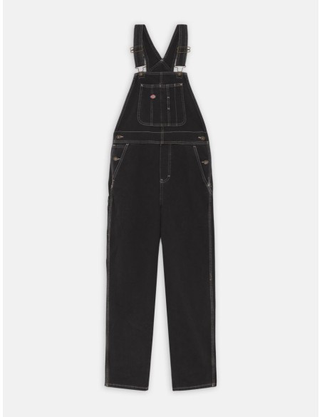 DICKIES CLASSIC DENIM BIB W BLACK WASH-DK0A4XYCJ791
