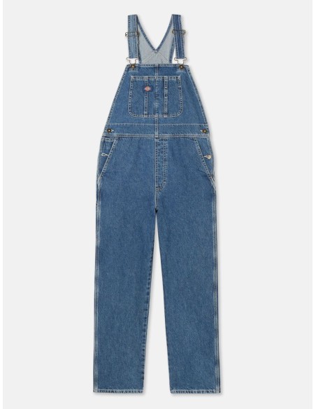 DICKIES DENIM BIB W CLASSIC BLUE- DK0A4XYCCLB1