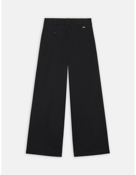 DICKIES PANTS W WIDE LEG BLACK -DK0A4YSEBLK1