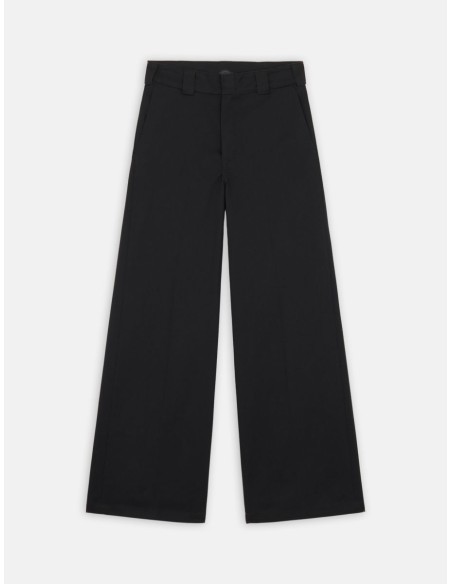 DICKIES PANTS W WIDE LEG BLACK -DK0A4YSEBLK1