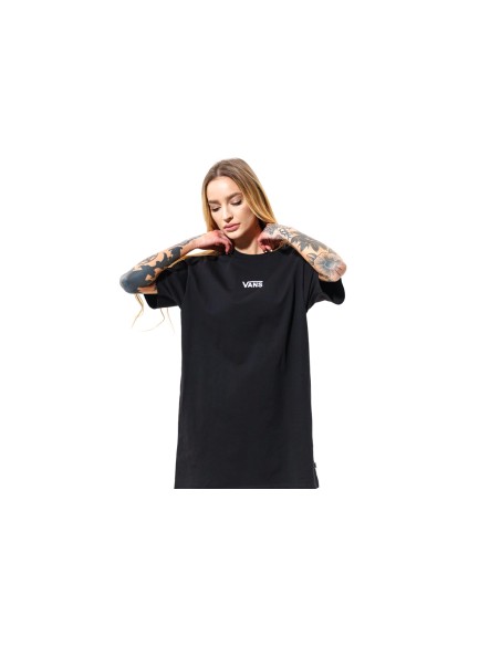 VANS  WM CENTER VEE TEE DRESS Black- VN0A4RU2BLK1