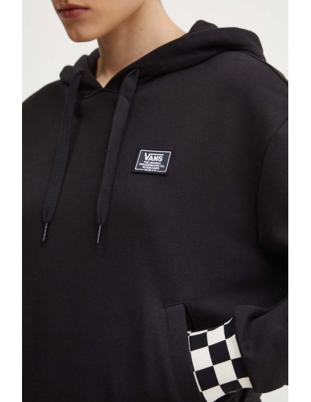 VANS  BOOM BOOM CHECK CROP II Black- VN000GJ2BLK1