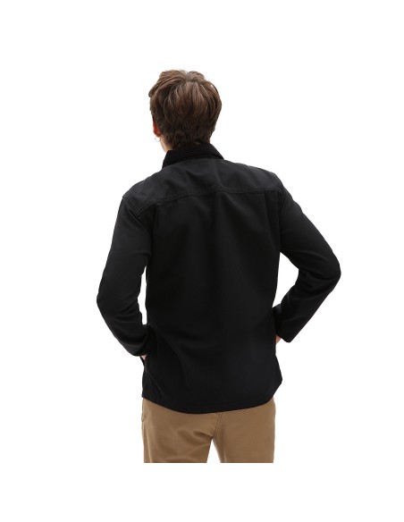 vans  MN DRILL CHORE COAT Black -VN0A3WF1BLK1