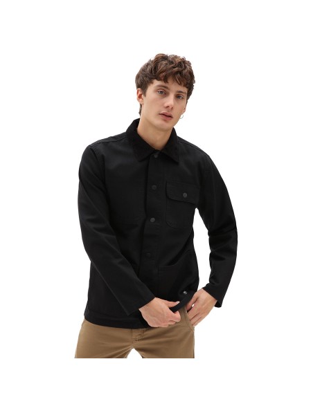 vans  MN DRILL CHORE COAT Black -VN0A3WF1BLK1