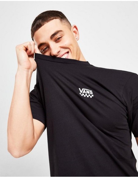 VANS LEFT CHEST LOGO II SS Black- VN0A7TLGBLK1