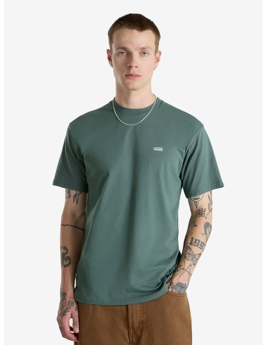 VASN  MN LEFT CHEST LOGO TEE Dark Forest- VN0A3CZE1CI1