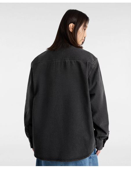 VANS  Stevens Denim LS Woven PAVEMENT (WASHED BLACK) - VN000HNTDAD1