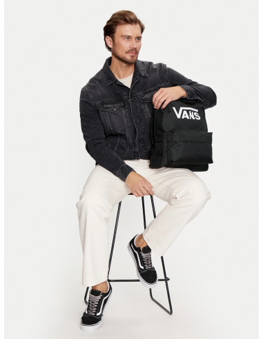 VASN  Old Skool Print Backpack Black-...