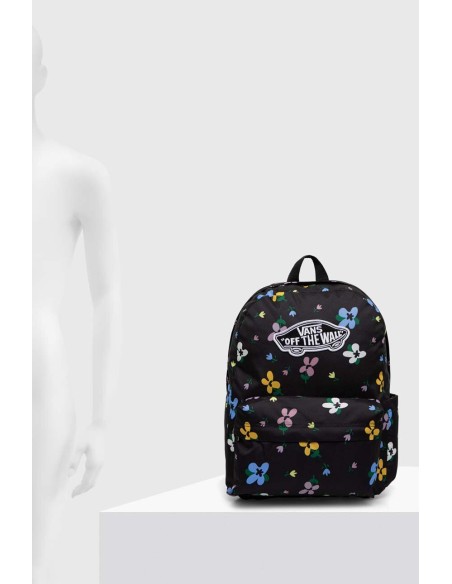 VASN  Old Skool Classic Backpack BLACK/LAVENDER MIST- VN000H4YDAJ1