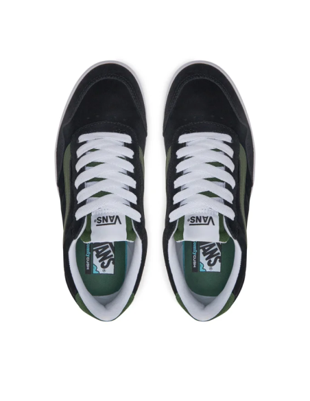VANS Cruze Too CC SUEDE BLACK/GREEN- VN000CMTYJ71