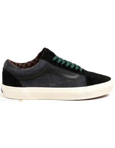 VANS Old Skool PIG SUEDE PLAID GRAY/BLACK- VN0A2Z422391