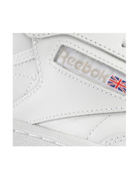 REEBOK Γυναικεία Sneakers Club C 85 Δέρμα Λευκό RFS24LF/100000015W