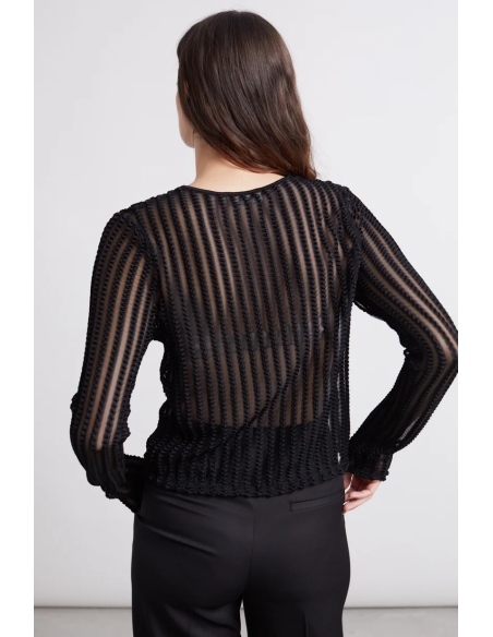 24COLOURS blouse black -12253