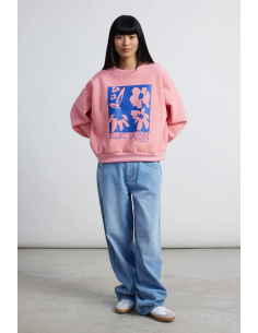 24colours Swwatshirt Pink-...