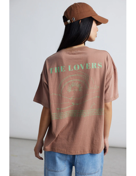 24COLOURS Brown Lover T-shirt - 12262a