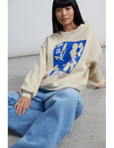 24colours Sweatshirt White- 50800b