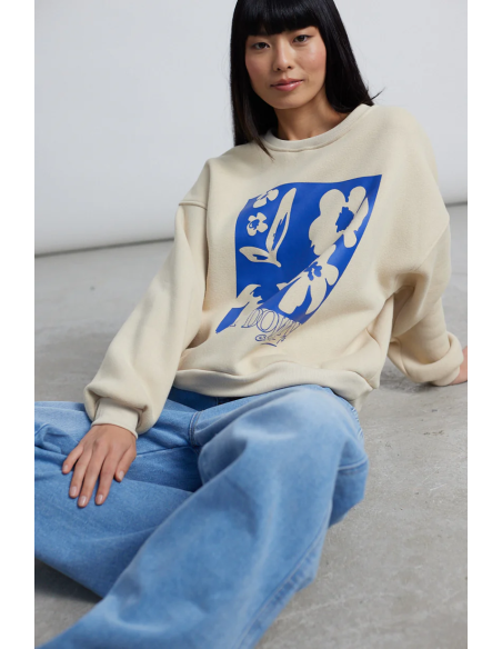 24 COLOURS Sweatshirt White- 50800b