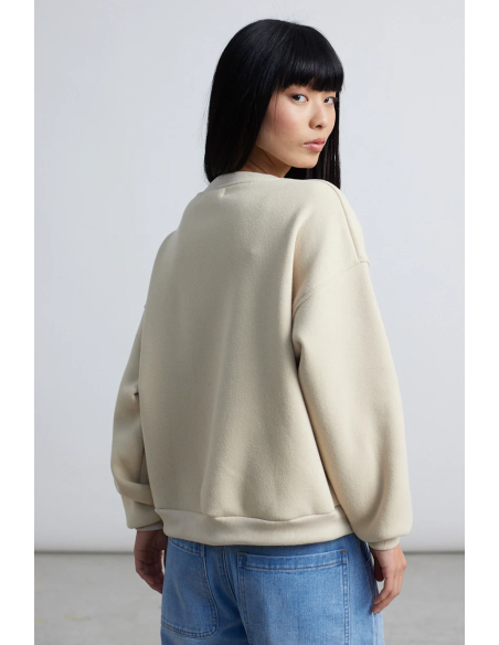 24 COLOURS Sweatshirt White- 50800b