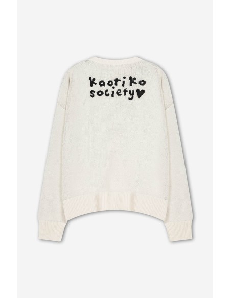 Angel Punk Ivory Sweater- AP006-01-1910