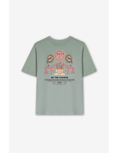 Washed Nairobi Light Green T-shirt-... Washed Nairobi Light Green T-shirt-...