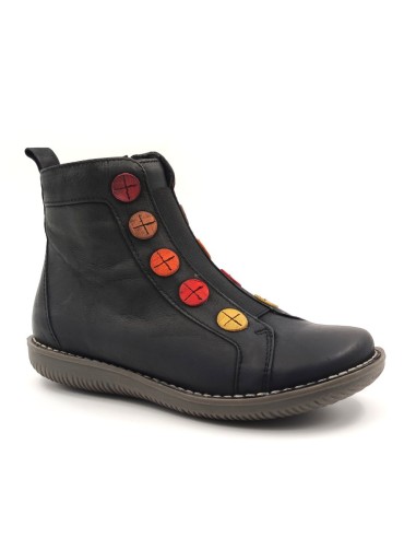 CHACAL 6419 Nobuck Gras Δέρμα Negro - 6419