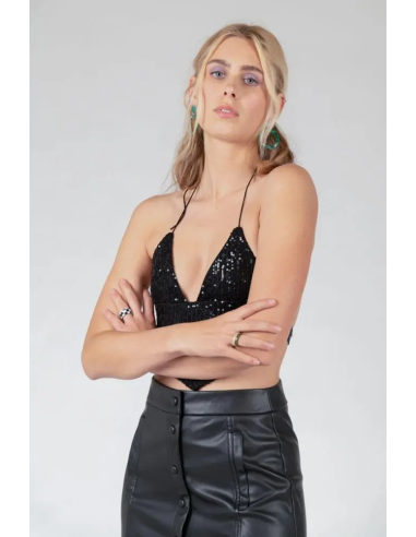 24COLOURS Leather Look Skirt -70635 24COLOURS Leather Look Skirt -70635