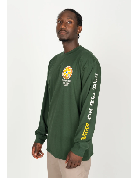 OLD ENGLISH FLORAL LOGO MOUNTAIN