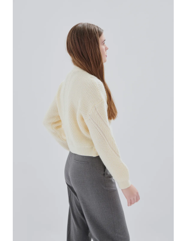 24 COLOURS Creme Pullover-41056b 24 COLOURS Creme Pullover-41056b