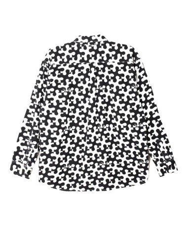 Obey Ανδρικό Πουκάμισο Black / White... Obey Ανδρικό Πουκάμισο Black / White...