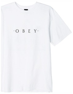 Obey Ανδρικό T-shirt Novel Premium White -163081578 2