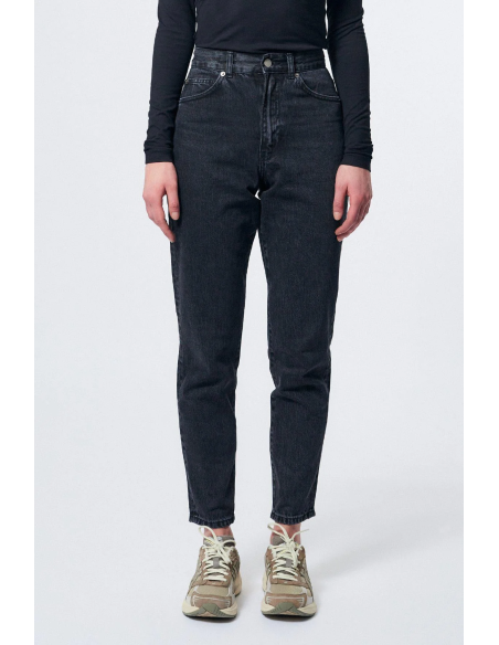 Dr Denim Pants W Nora Retro Black Denim - 1430113A58