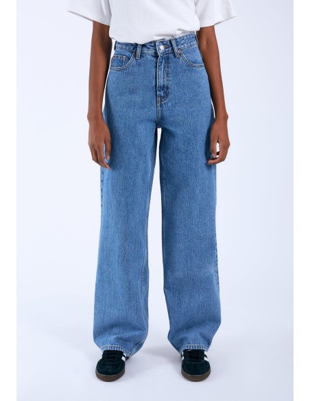 Dr Denim Pants W Donna Stream Sky Retro Denim - 2230101K82