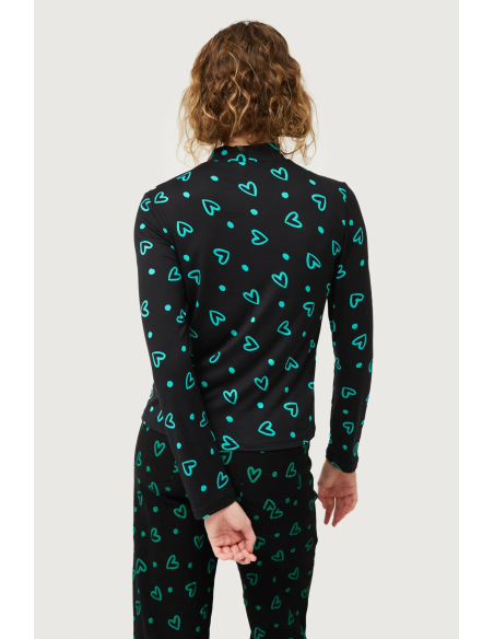 Compania Fantastica Green Heart Top - 43C/12015