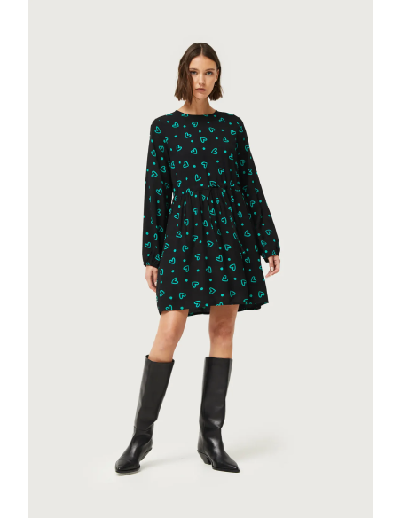 Compania Fantastica Short Dress Green Hear- 43C/40000