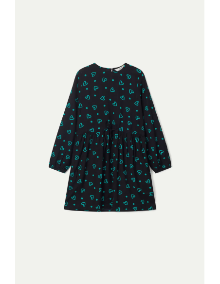 Compania Fantastica Short Dress Green Hear- 43C/40000