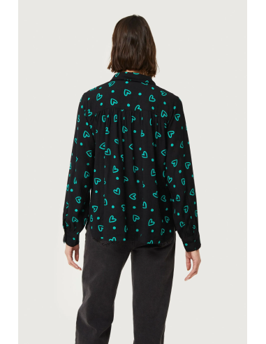 Compania Fantastica Shirt Green Hear-... Compania Fantastica Shirt Green Hear-...