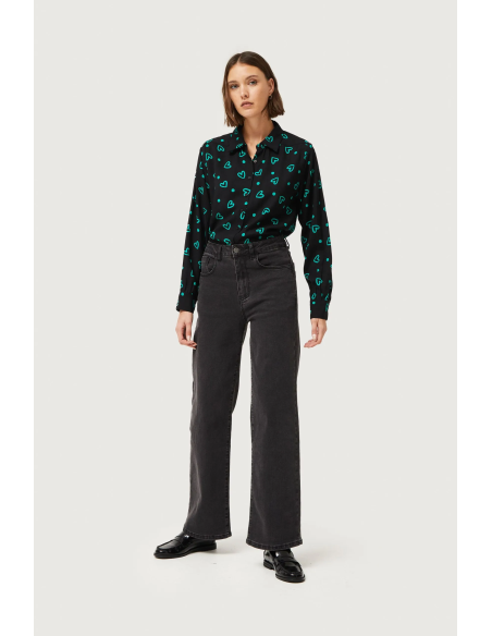 Compania Fantastica Shirt Green Hear- 43C/40001