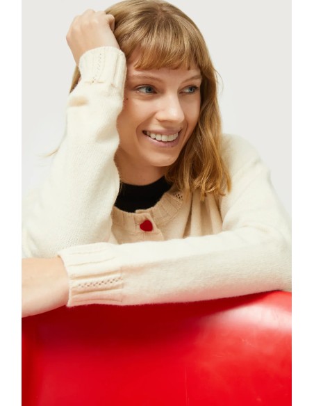 Compania Fantastica Cardigan Off White -  43C/10221