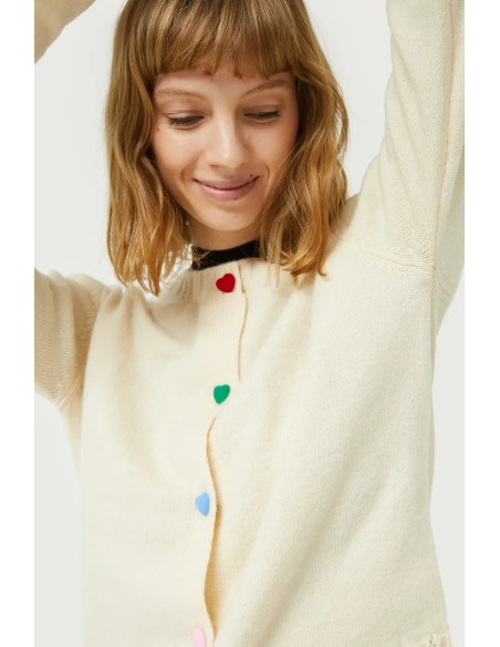 Compania Fantastica Cardigan Off White -  43C/10221