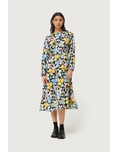 Compania Fantastica Midi Dress Hyacintus - 43C/43000