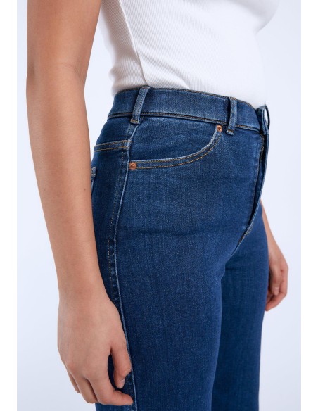 Dr Denim Moxy Straight  V41 Vale Dark Plain- 2130106