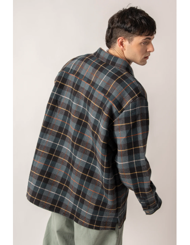 London Checked Shirt Green...