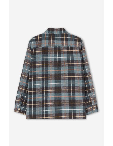 London Checked Shirt Green...