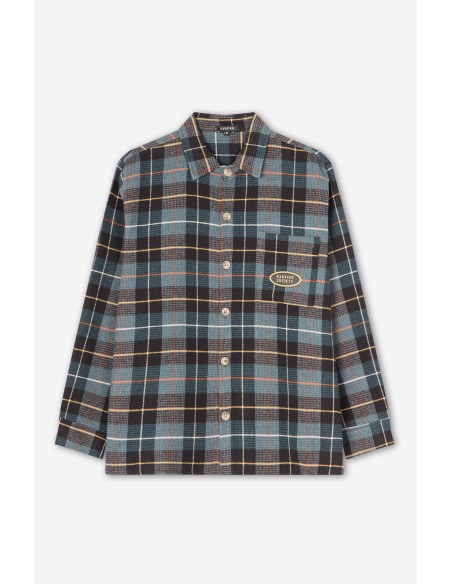 London Checked Shirt Green -AP001-01-1900