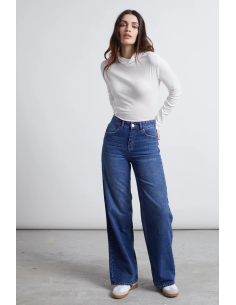 24 COLOURS Pants Blue Denim...