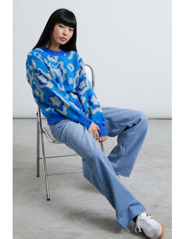 24COLOURS Sweater Blue - 41164b 24COLOURS Sweater Blue - 41164b