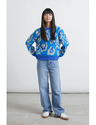 24COLOURS Sweater Blue - 41164b 24COLOURS Sweater Blue - 41164b