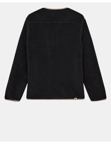 AKANDERS PILE CARDIGAN - CAVIAR - 901783 AKANDERS PILE CARDIGAN - CAVIAR - 901783