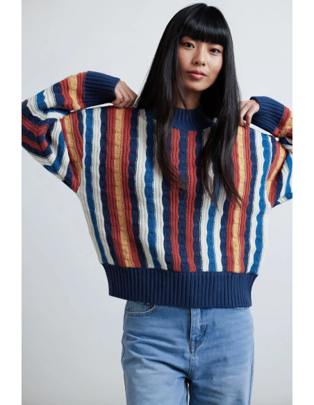 24 COLOURS Pullover Bunt - 41160