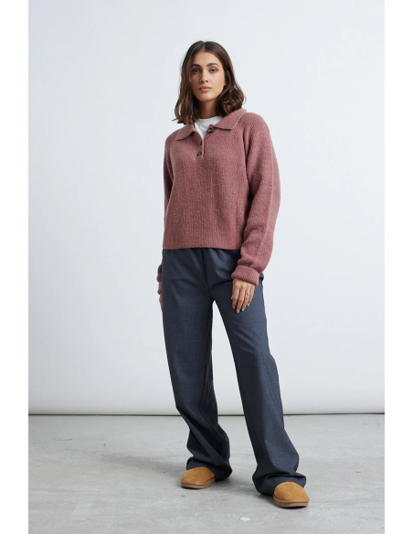 24COLOURS Pullover dusty pink - 41165b